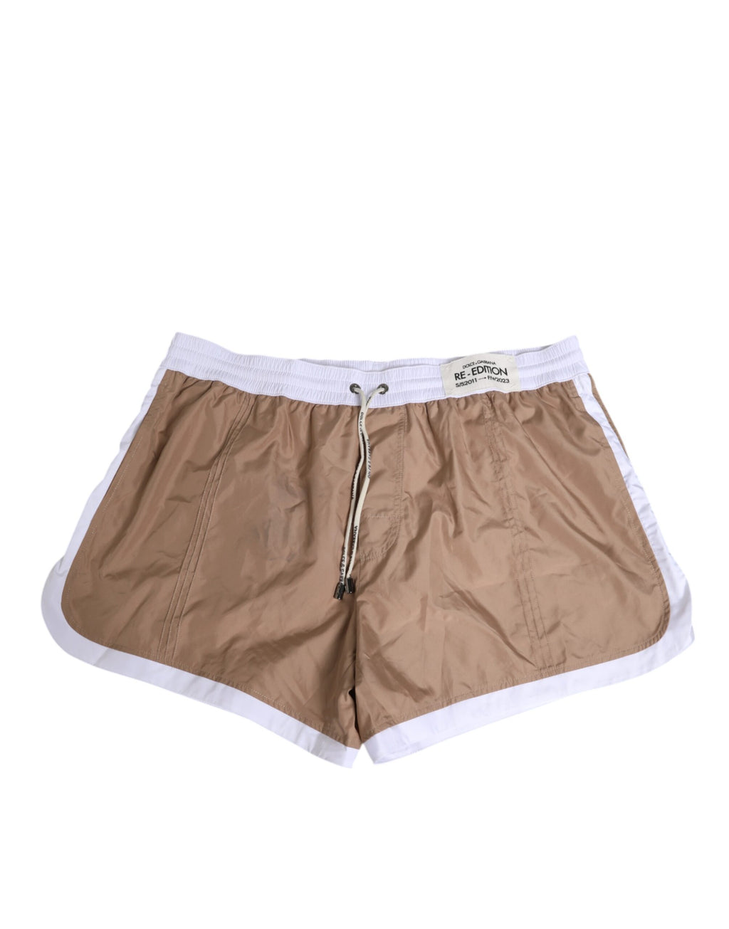 Dolce & Gabbana Brown Swim Shorts for Men