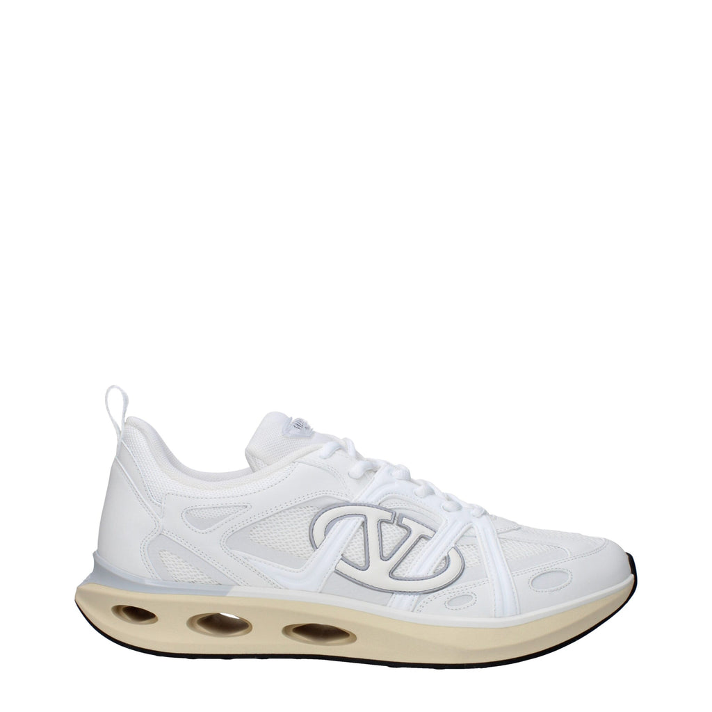 Valentino Garavani White Athletic Sneakers for Men
