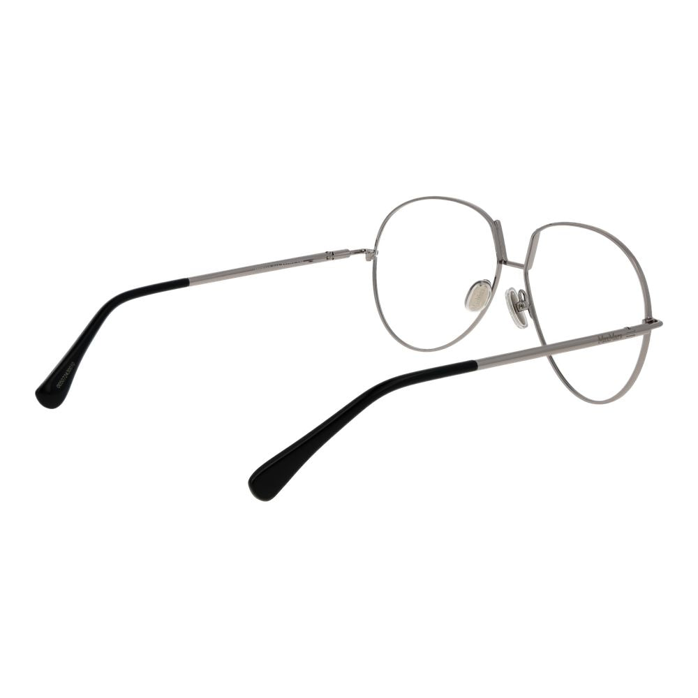 Lunettes (montures) en métal argenté Max Mara