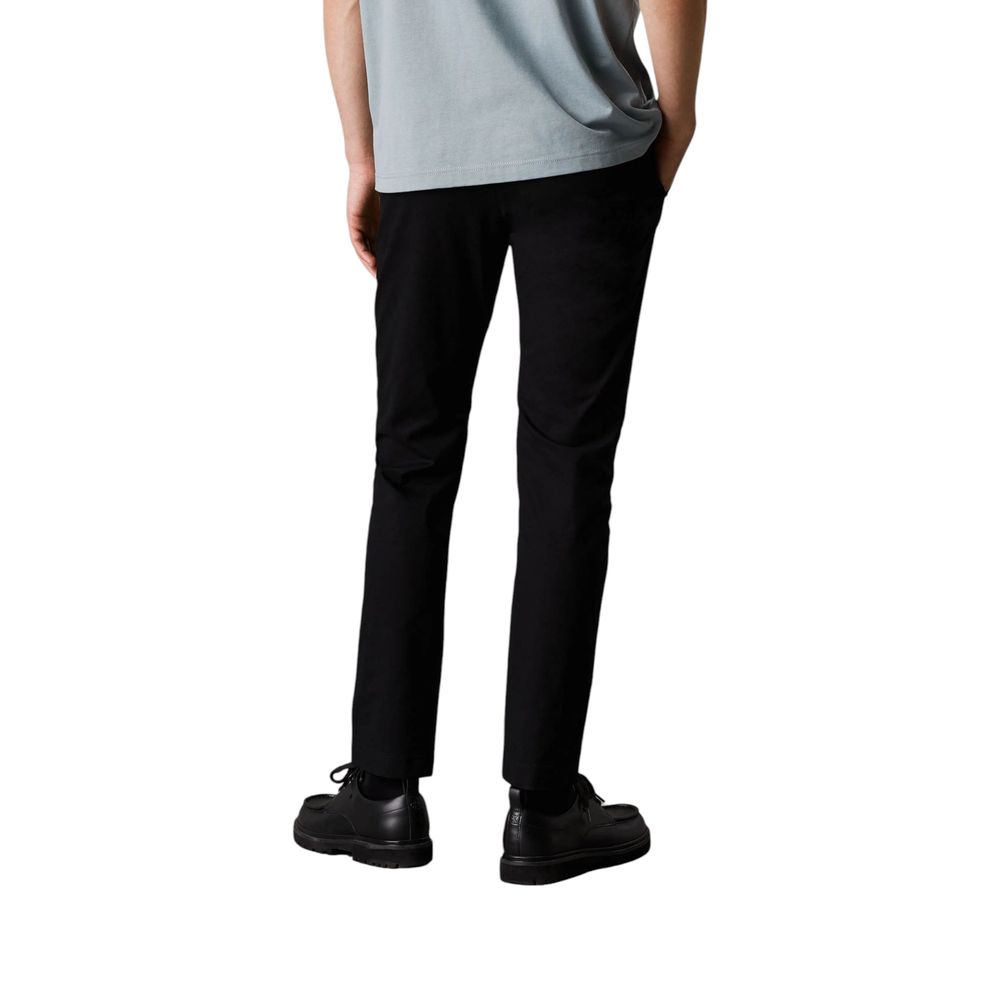 Calvin Klein Jeans Black Chino Pants for Men detail view