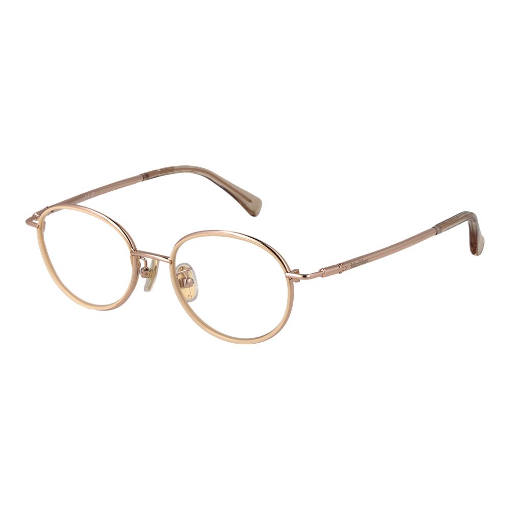 Max Mara Gold Glasses Frames for Women