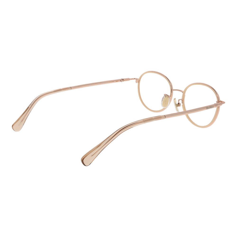 Max Mara Gold Glasses Frames for Women detail view