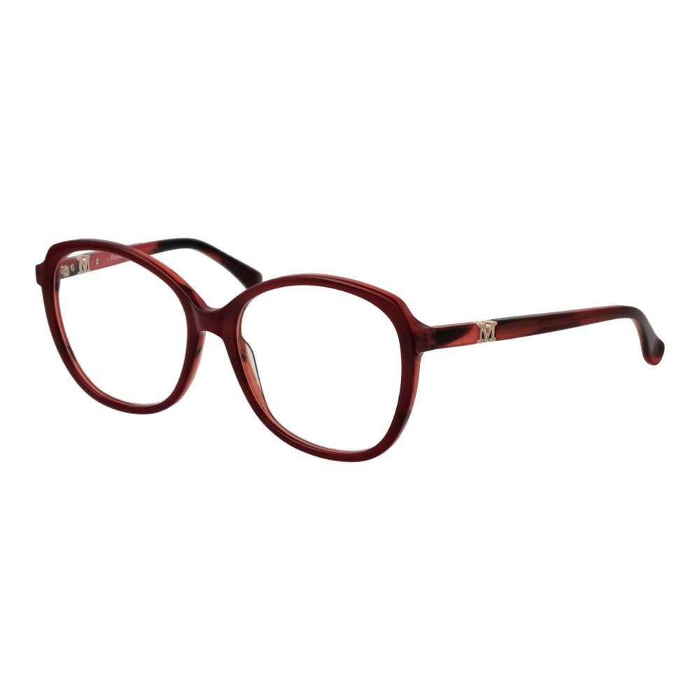 Lunettes (montures) en plastique bordeaux Max Mara