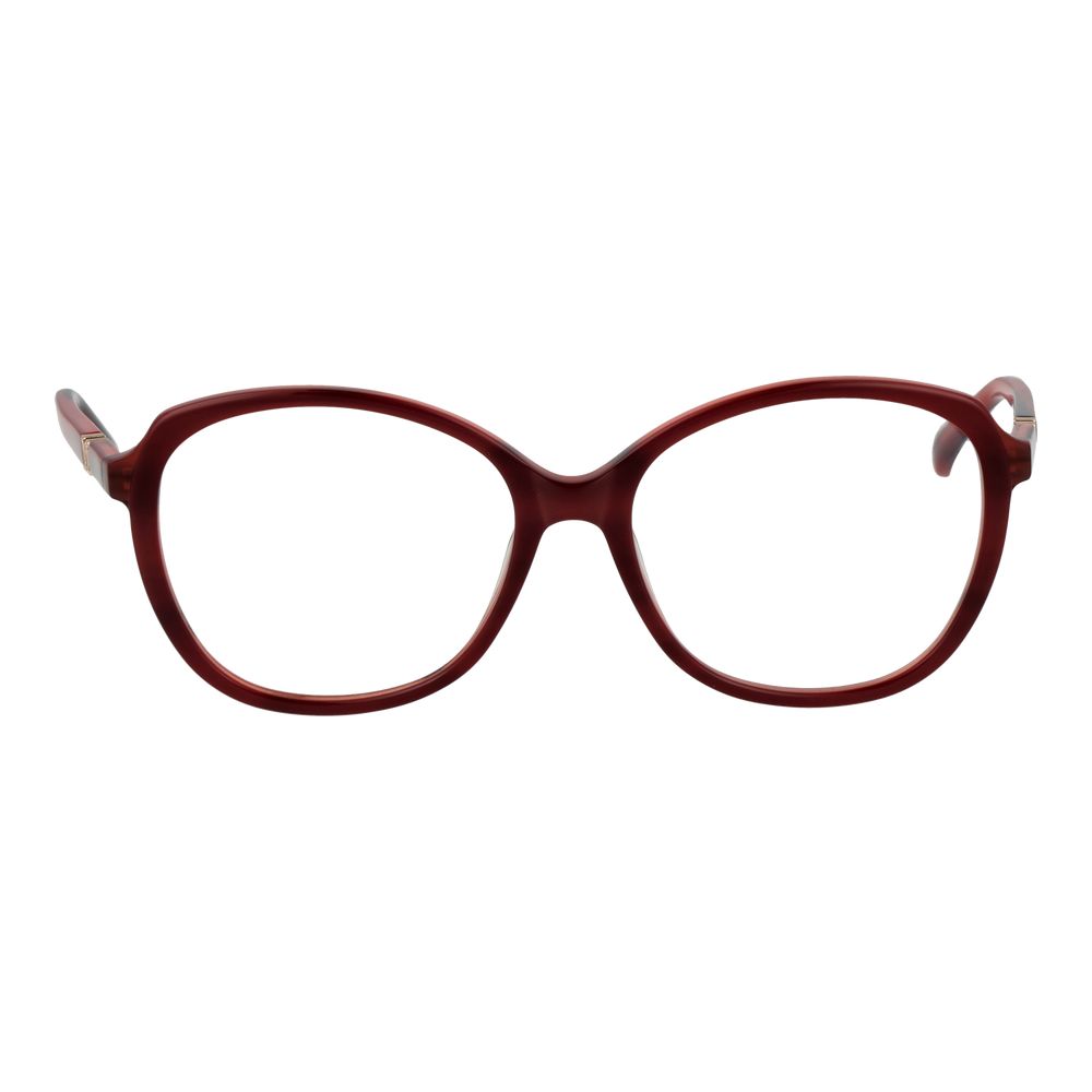Lunettes (montures) en plastique bordeaux Max Mara