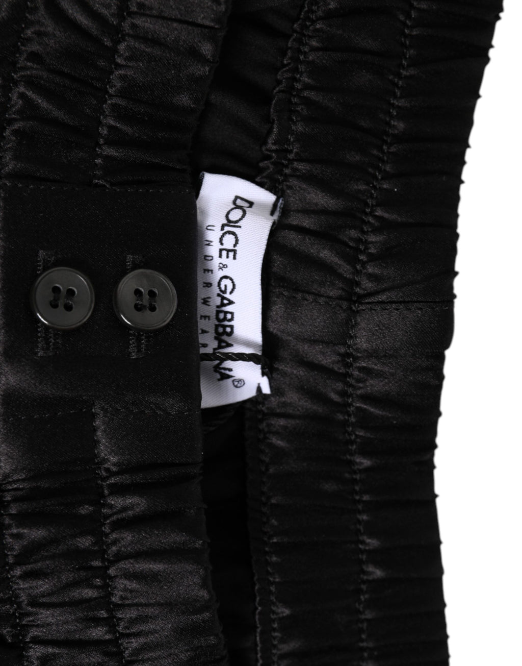 Dolce & Gabbana Black Short for Men detail view