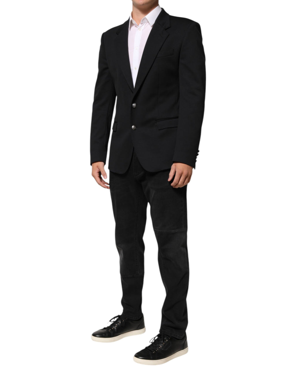 Dolce & Gabbana Blue Blazer for Men detail view