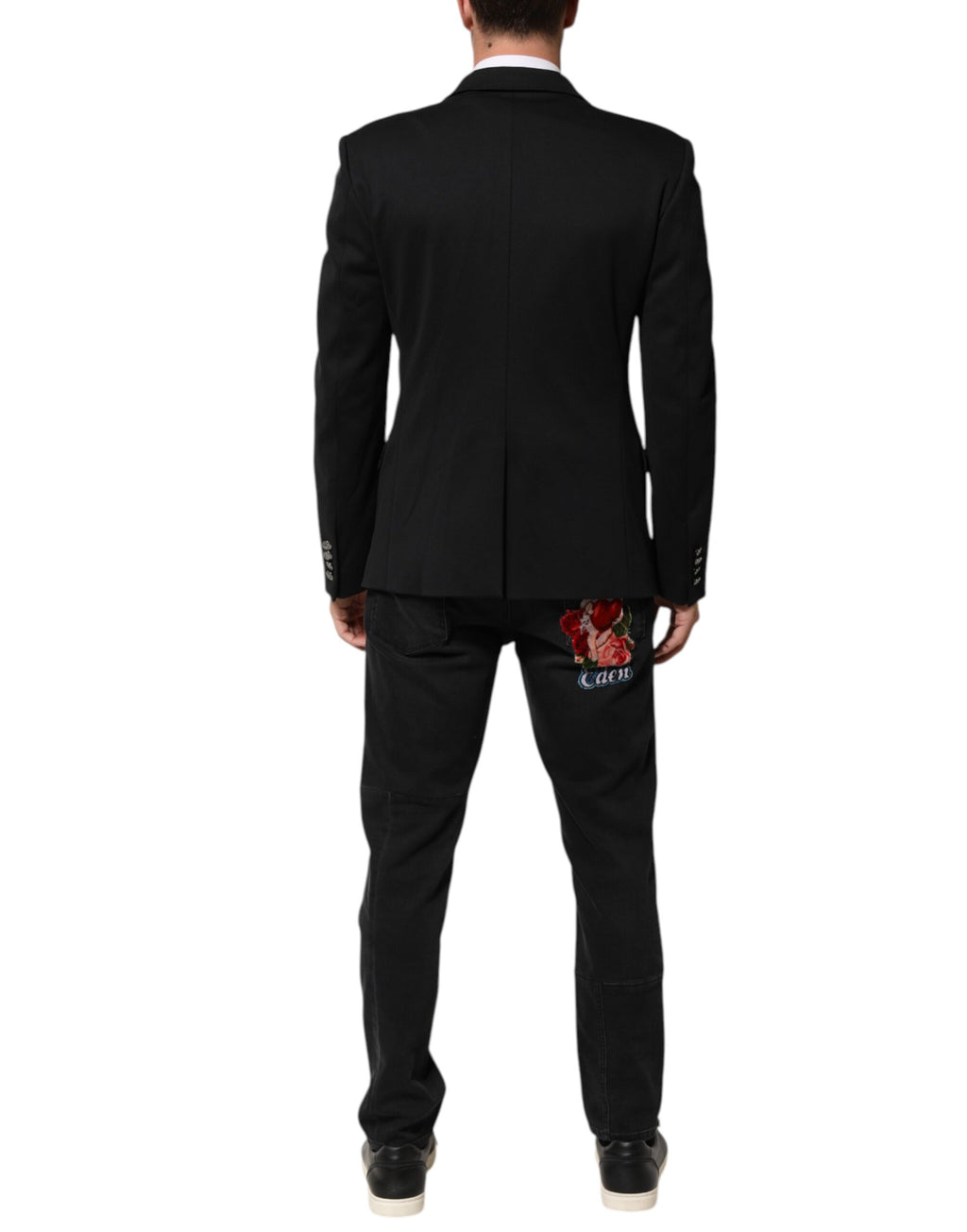 Dolce & Gabbana Blue Blazer for Men side view