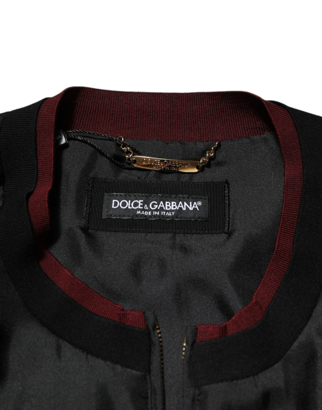 Dolce & Gabbana Black Bomber for Men additional view