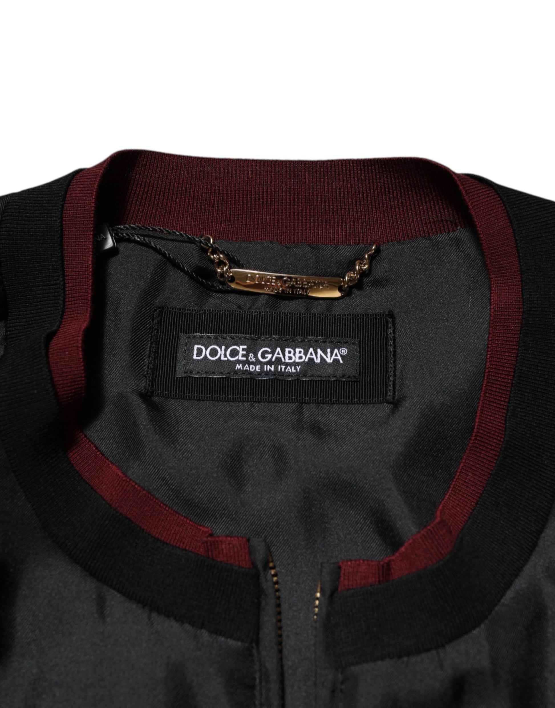 Dolce & Gabbana Black Bomber for Men additional view