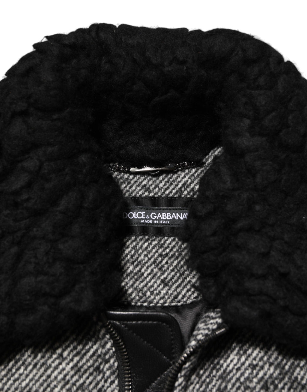 Dolce & Gabbana Grey Bomber for Men additional view