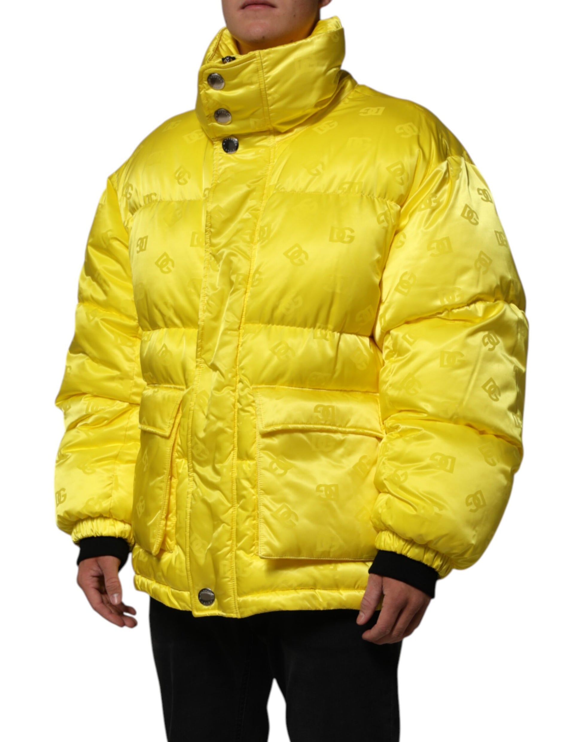 Dolce & Gabbana Yellow Bomber for Men detail view