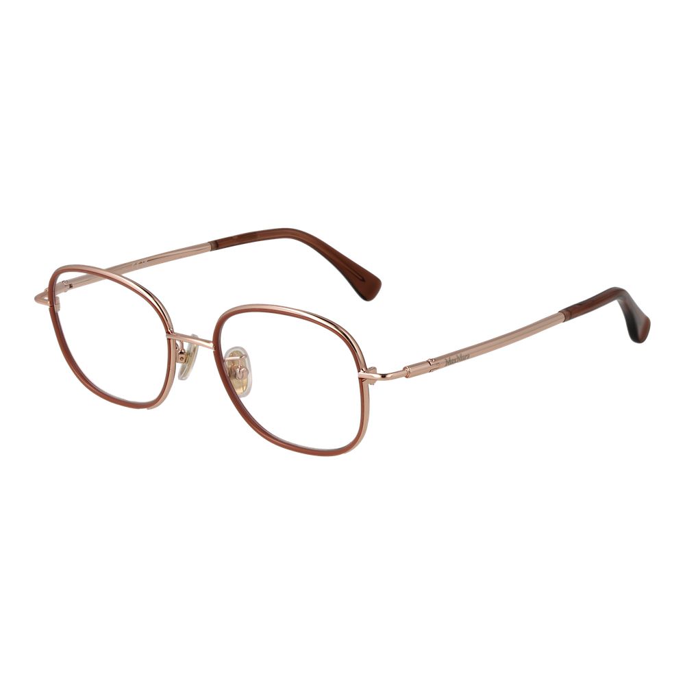 Max Mara Gold Glasses Frames for Women