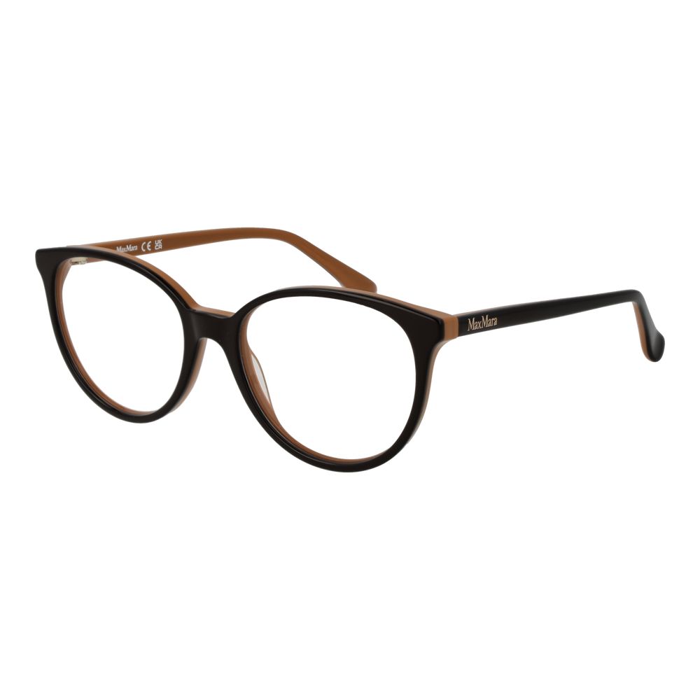 Max Mara Brown Glasses Frames Unisex