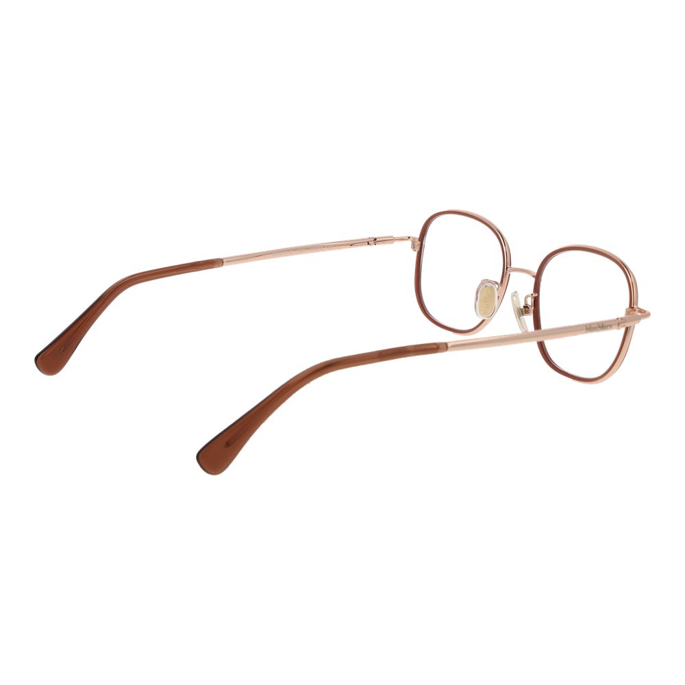 Max Mara Gold Glasses Frames for Women detail view