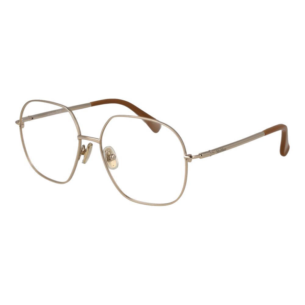 Max Mara Gold Glasses Frames for Women