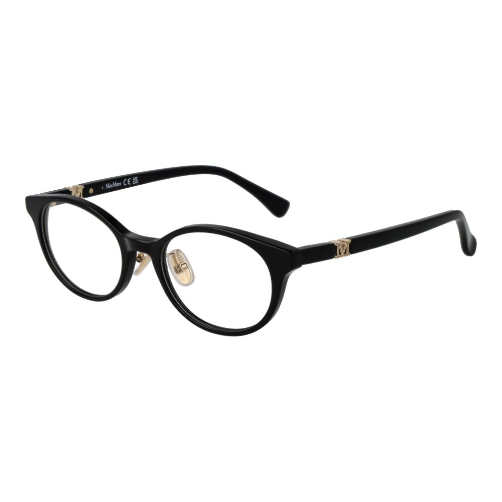 Max Mara Black Glasses Frames for Women