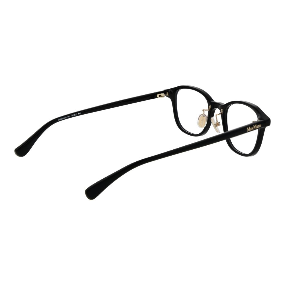 Lunettes Max Mara en acétate noir (Monture)