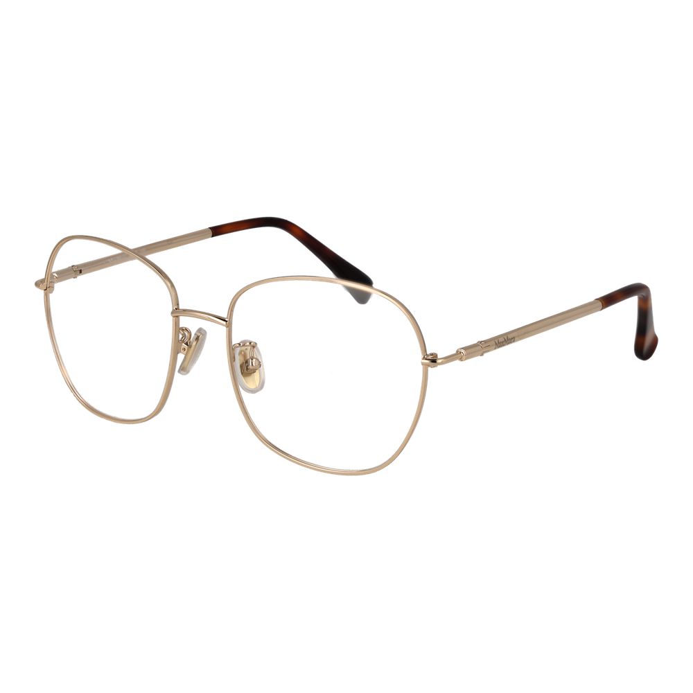Max Mara Gold Glasses Frames for Women