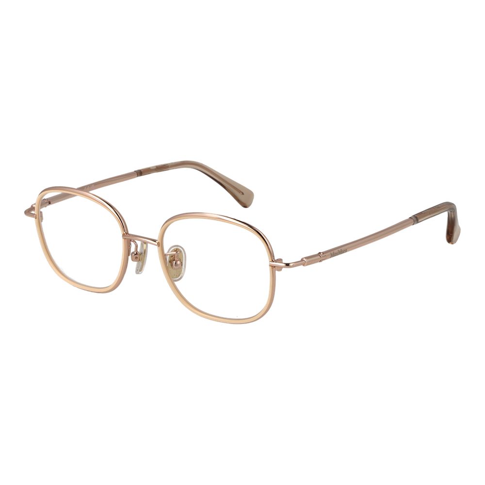 Max Mara Gold Glasses Frames for Women