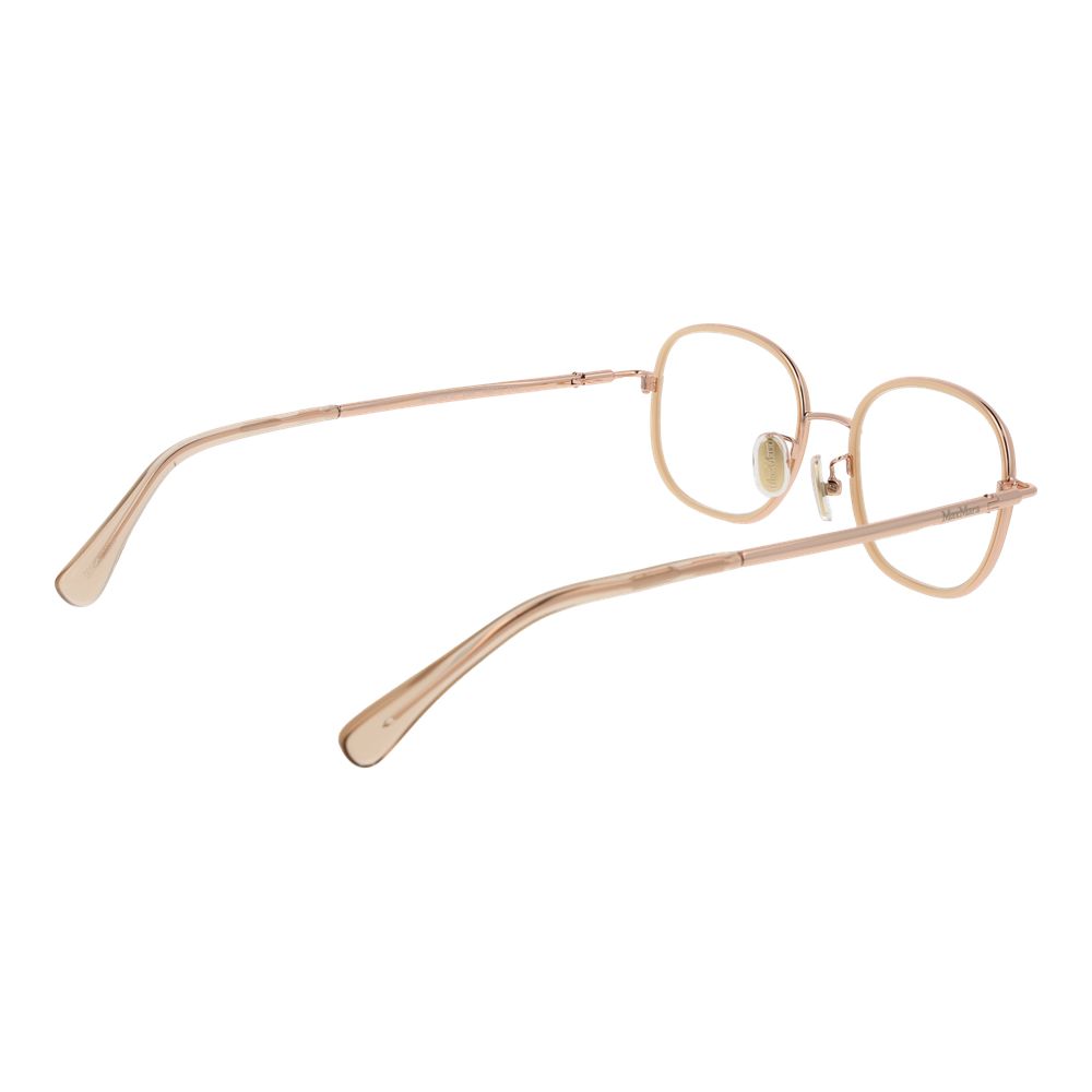 Max Mara Gold Glasses Frames for Women detail view