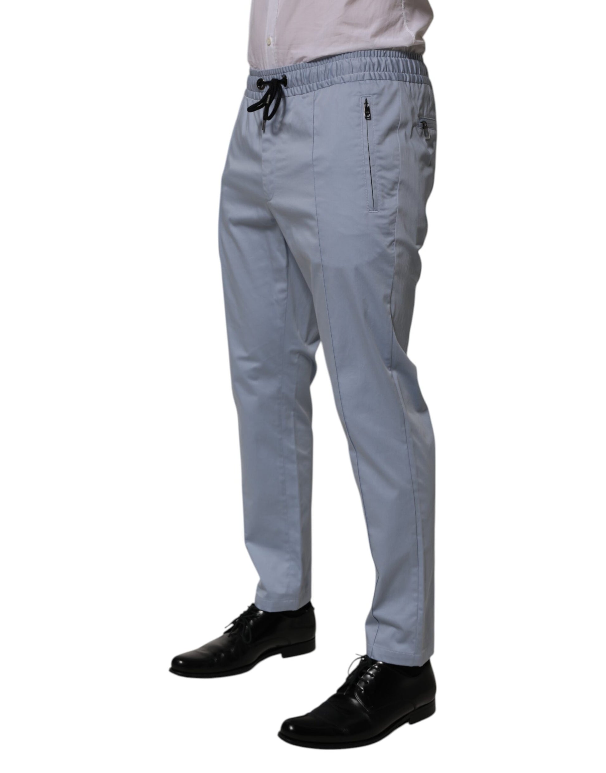 Dolce & Gabbana Blue Casual Pants for Men detail view