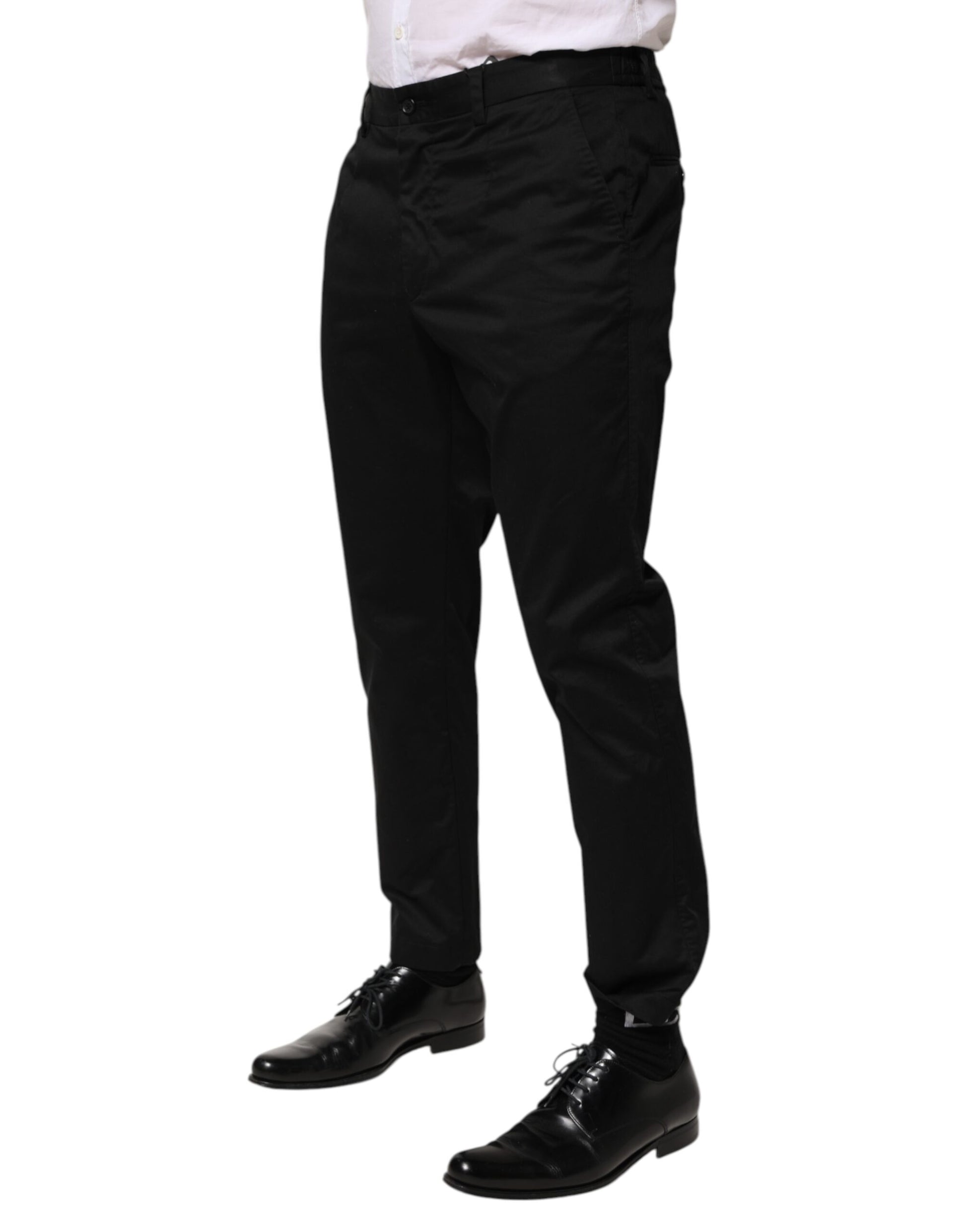 Dolce & Gabbana Black Dress Pants for Men detail view