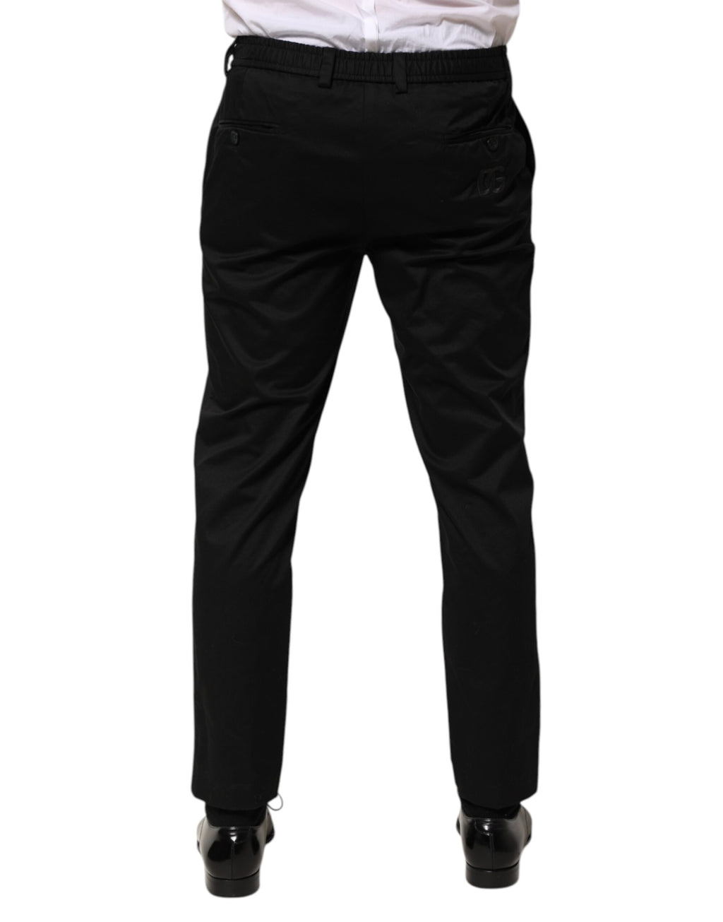 Dolce & Gabbana Black Dress Pants for Men side view