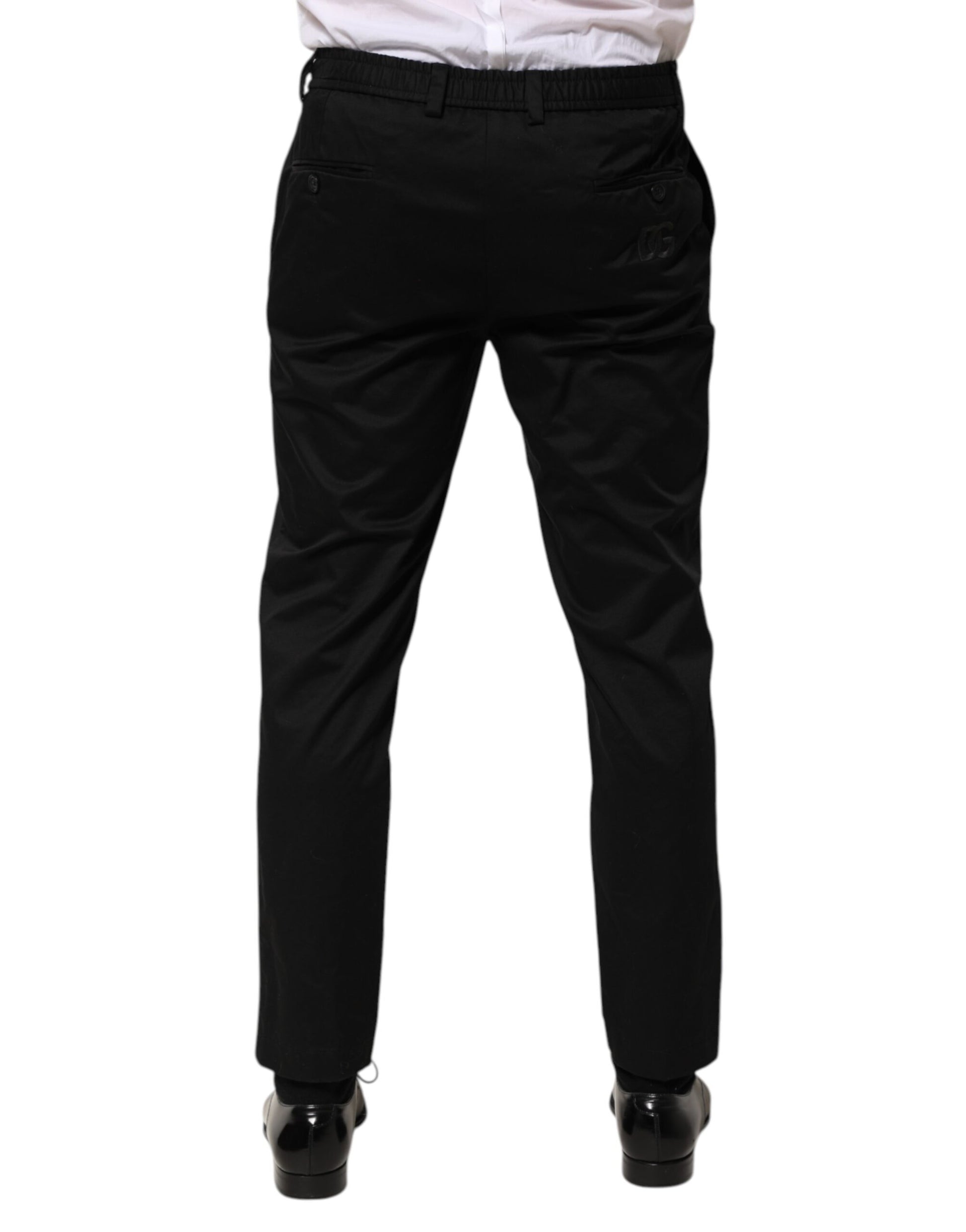 Dolce & Gabbana Black Dress Pants for Men side view