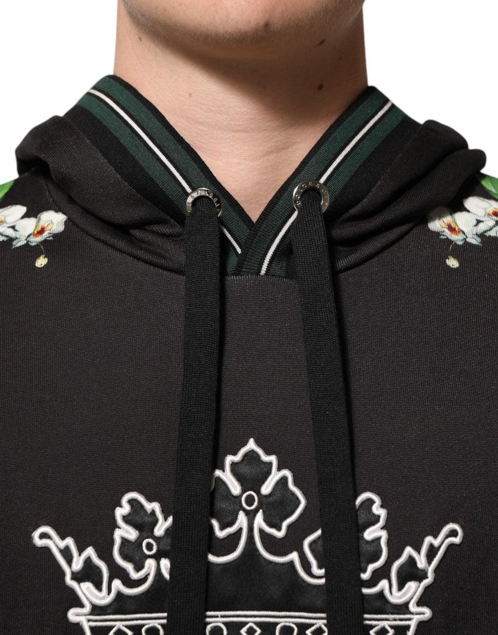 Dolce & Gabbana Black Hoodie for Men additional view