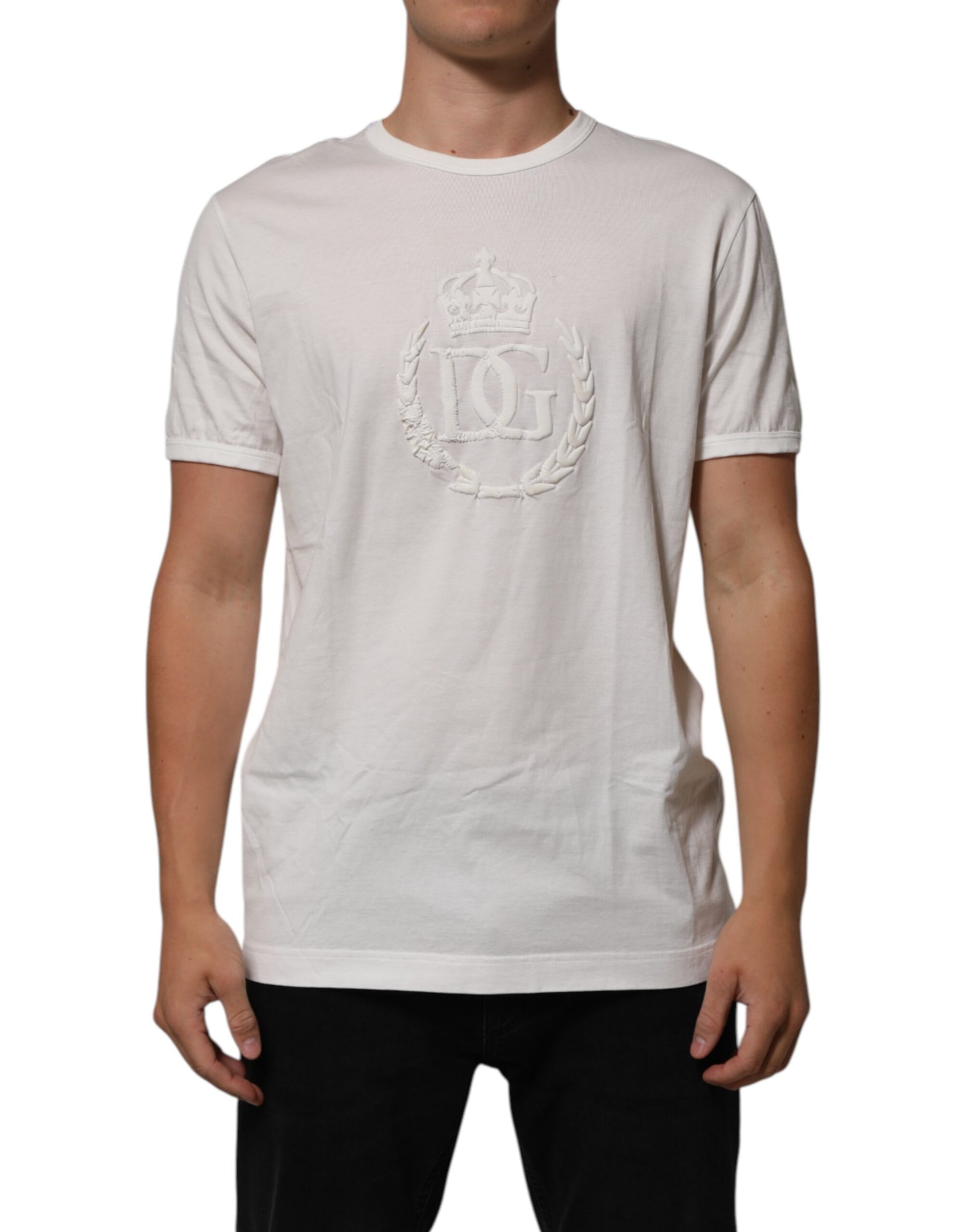 Dolce & Gabbana White Short-Sleeve Shirt for Men