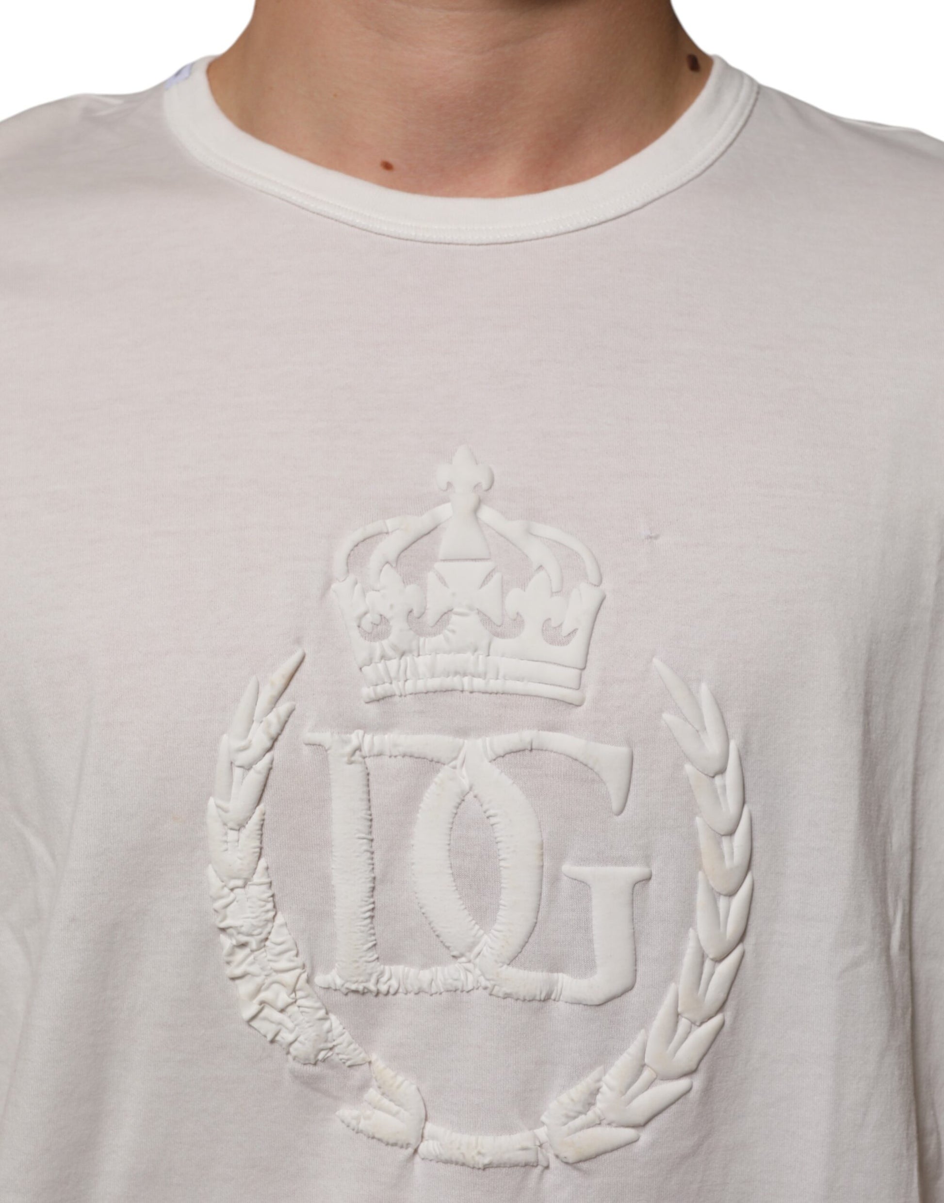 Dolce & Gabbana White Short-Sleeve Shirt for Men additional view