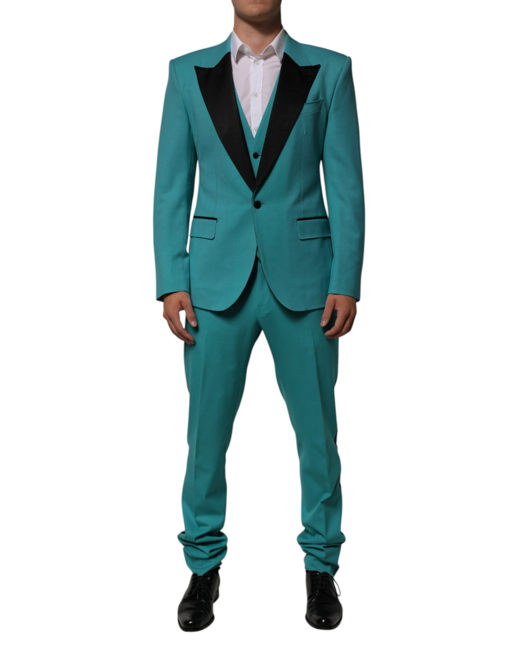 Dolce & Gabbana Green Three Piece Suits for Men alternate view