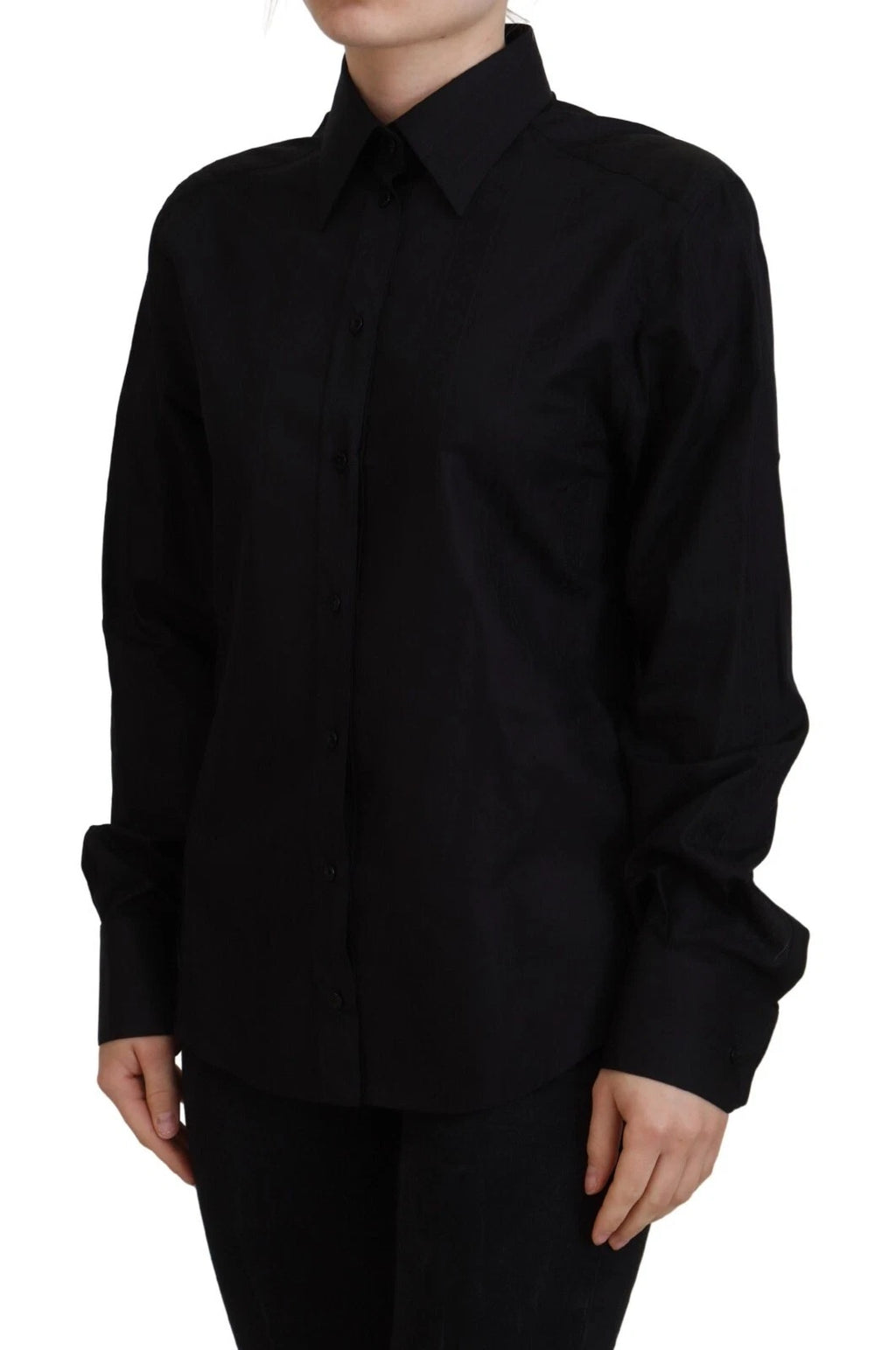 Dolce & Gabbana Black Blouse for Women side view
