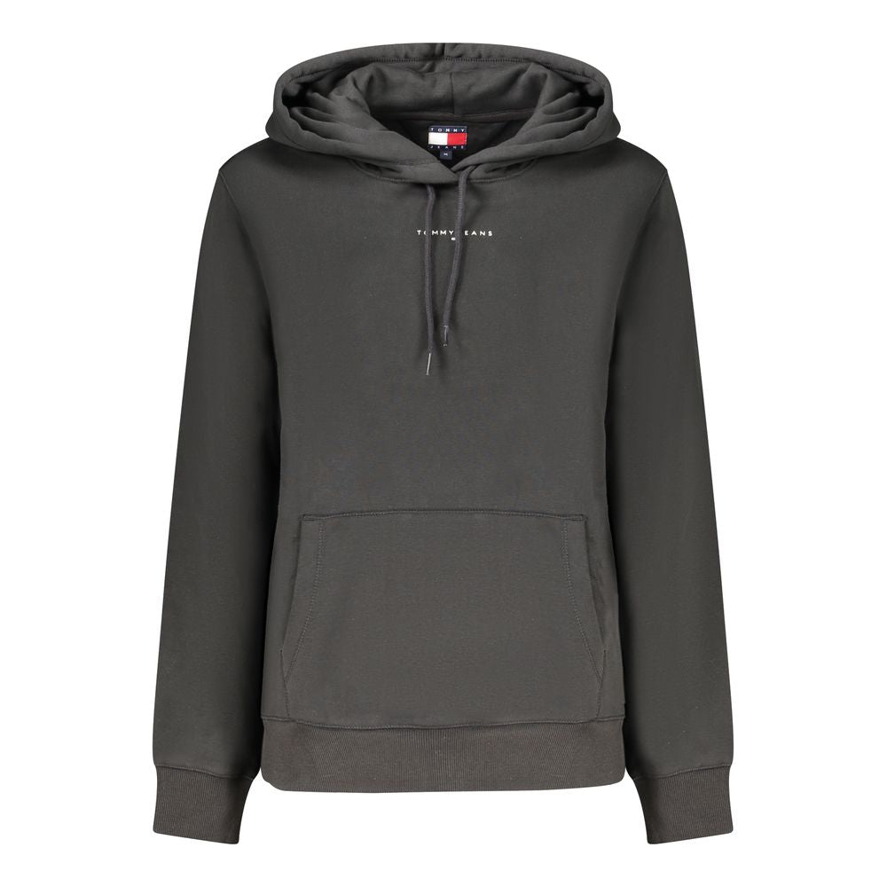 Tommy Hilfiger Sweat à capuche en coton noir pour femme