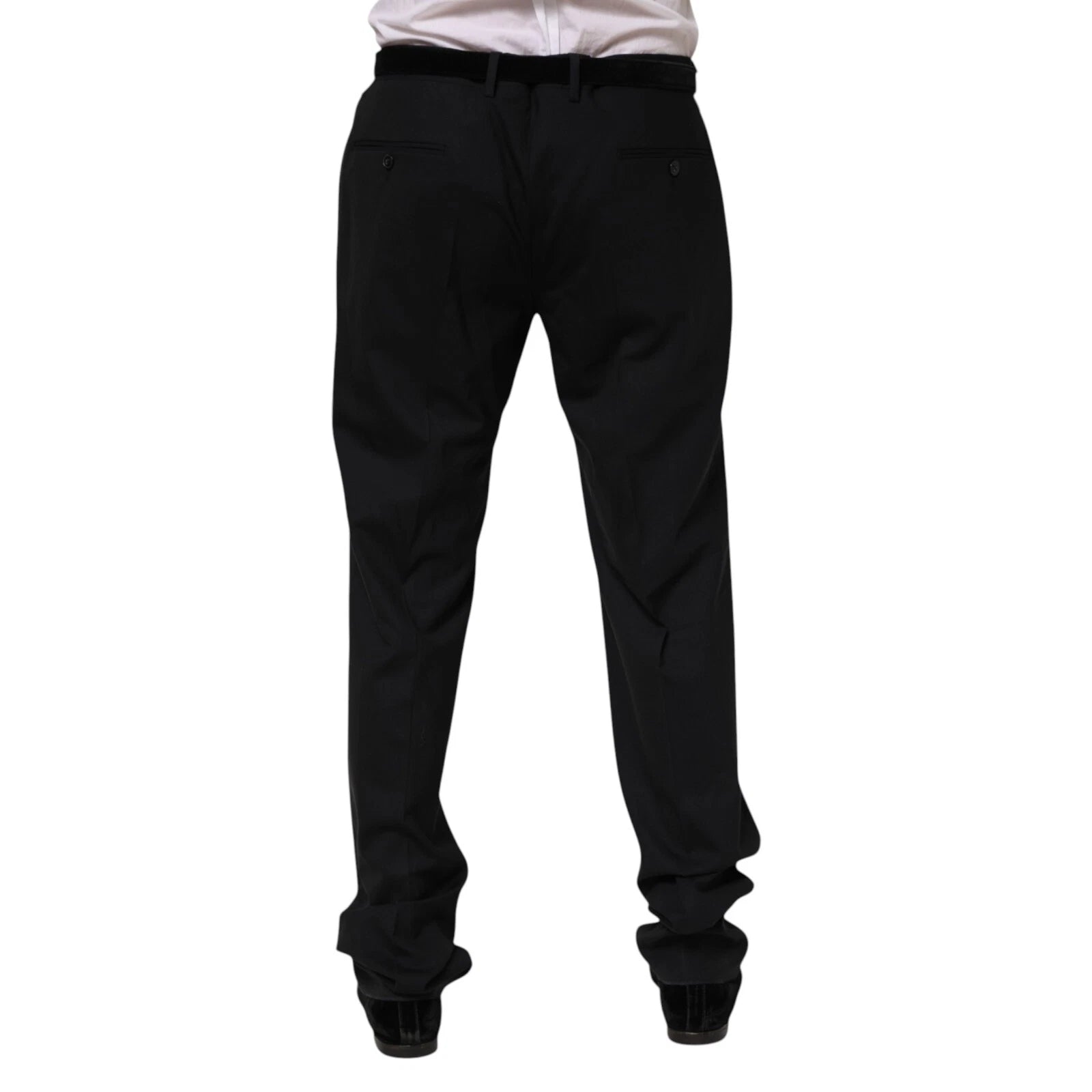 Dolce & Gabbana Black Dress Pants for Men side view