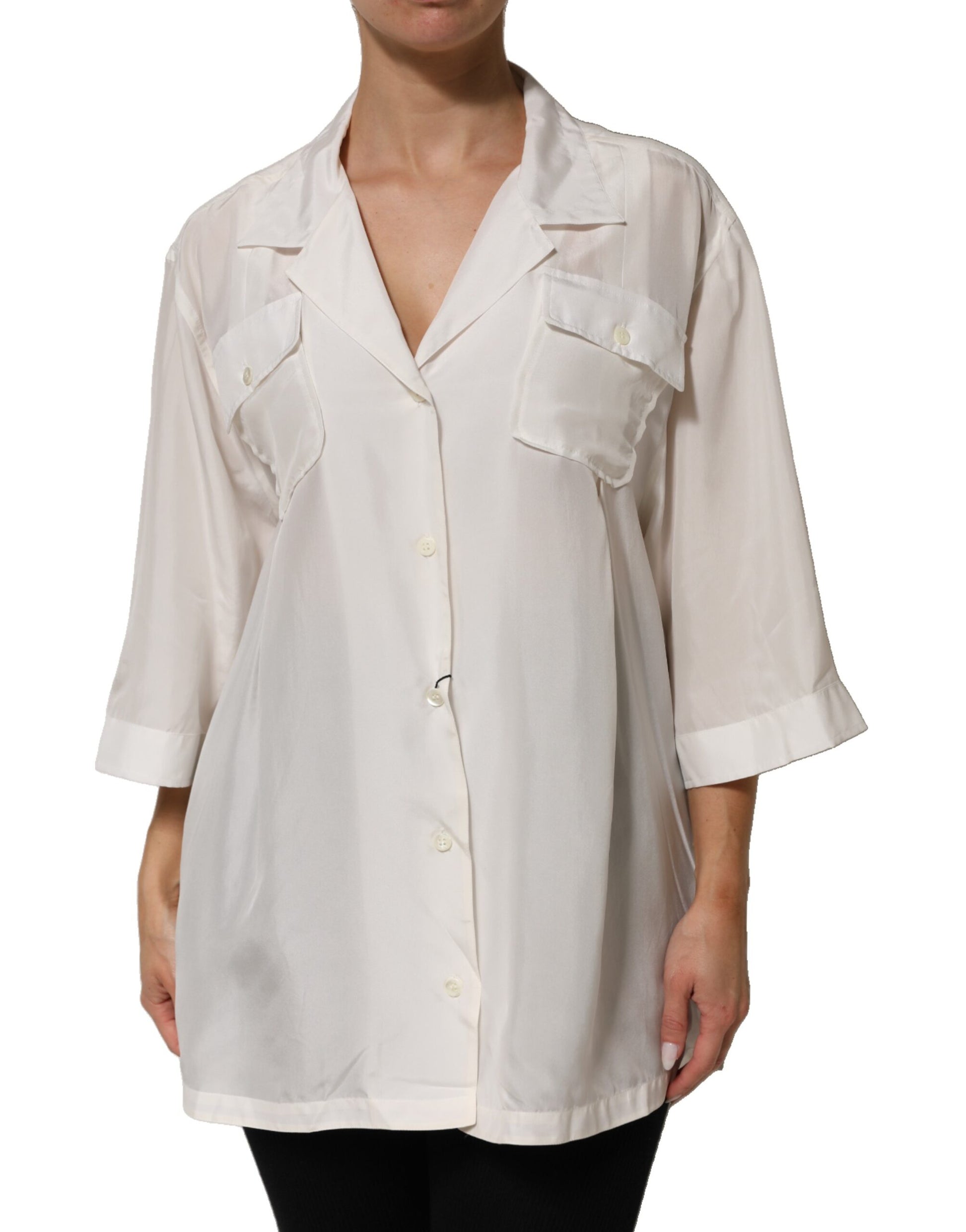 Dolce & Gabbana White Blouse for Women alternate view