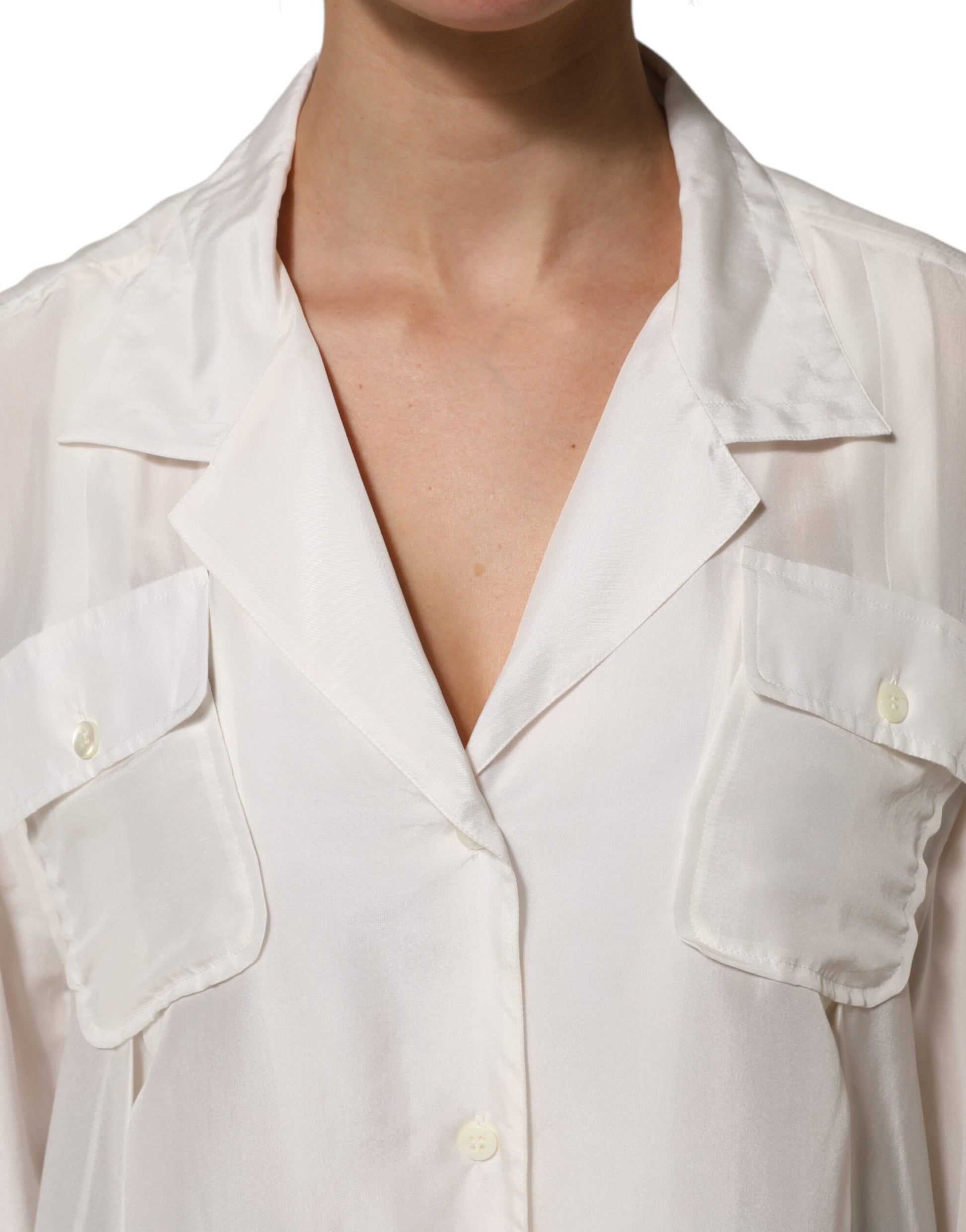 Dolce & Gabbana White Blouse for Women additional view