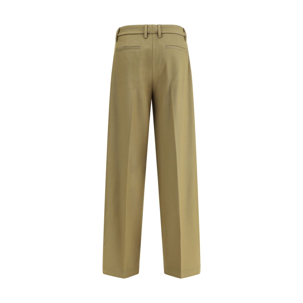 True Royal Multicolor Dress Pants for Women alternate view