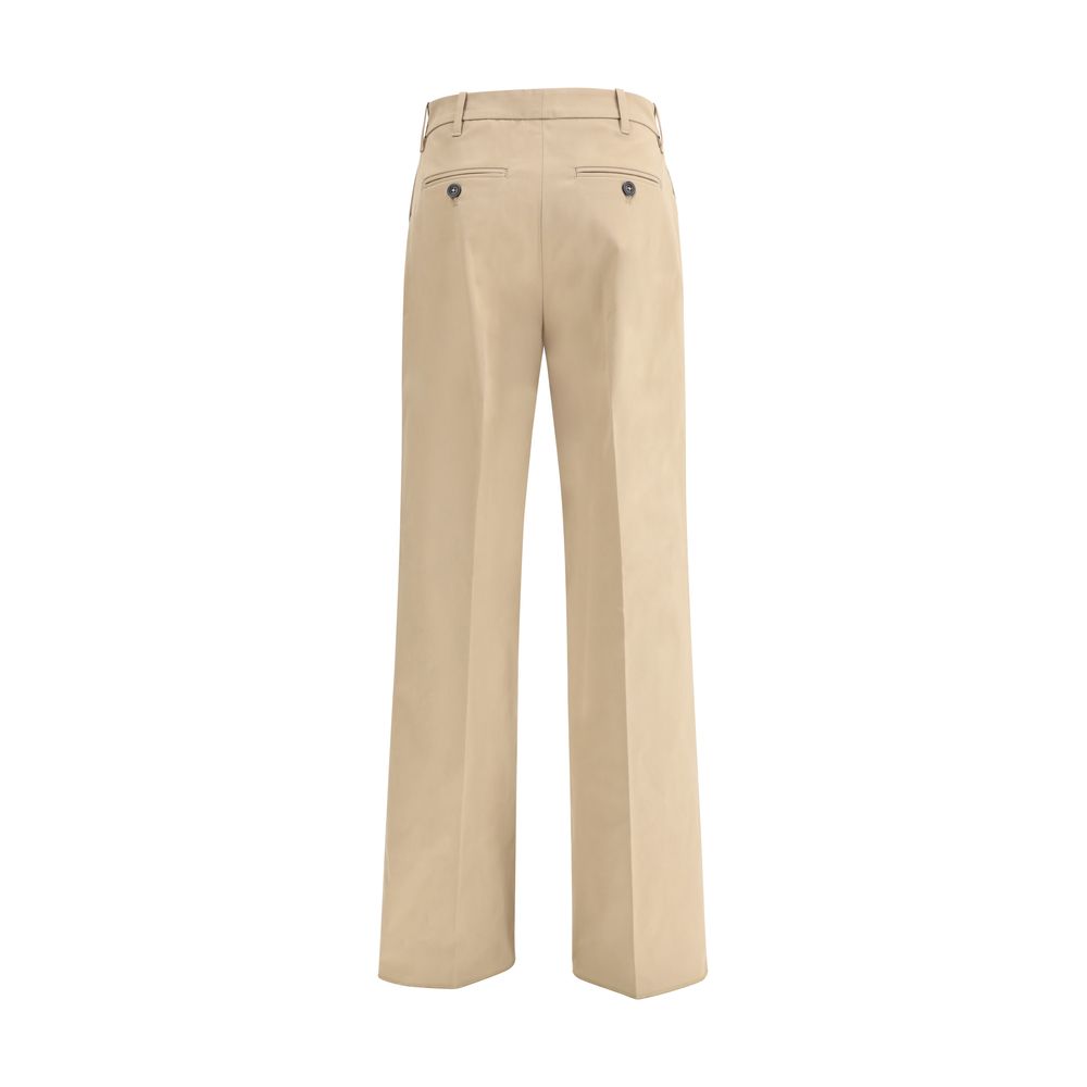 Pantalon décontracté en coton beige True Royal