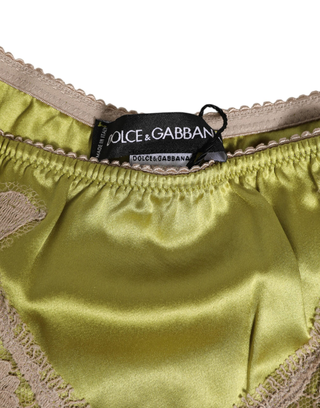 Dolce & Gabbana Green Panties for Women detail view