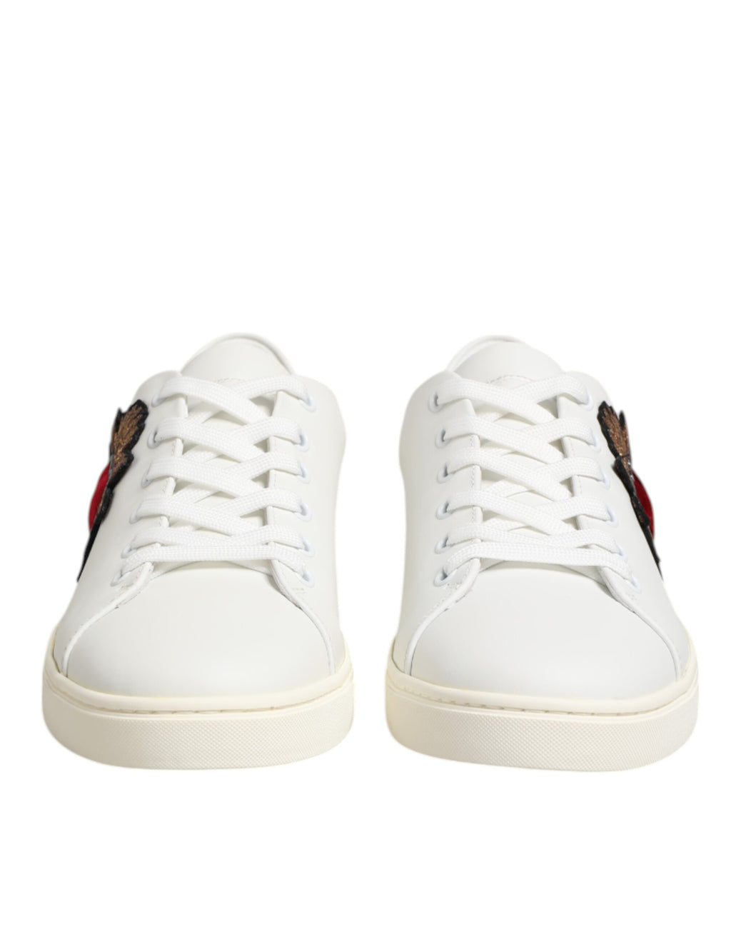 Dolce & Gabbana White Low Top Sneakers for Women detail view