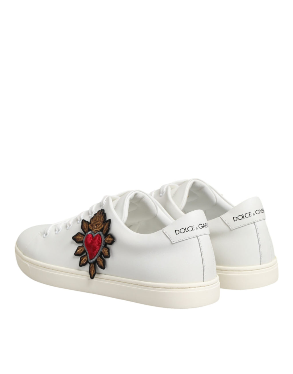 Dolce & Gabbana White Low Top Sneakers for Women additional view