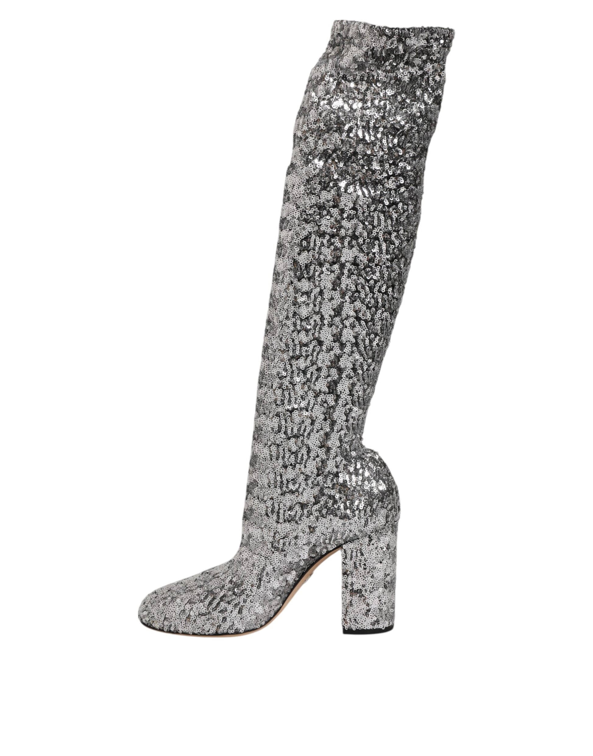Dolce & Gabbana Silver High Heel for Women additional view
