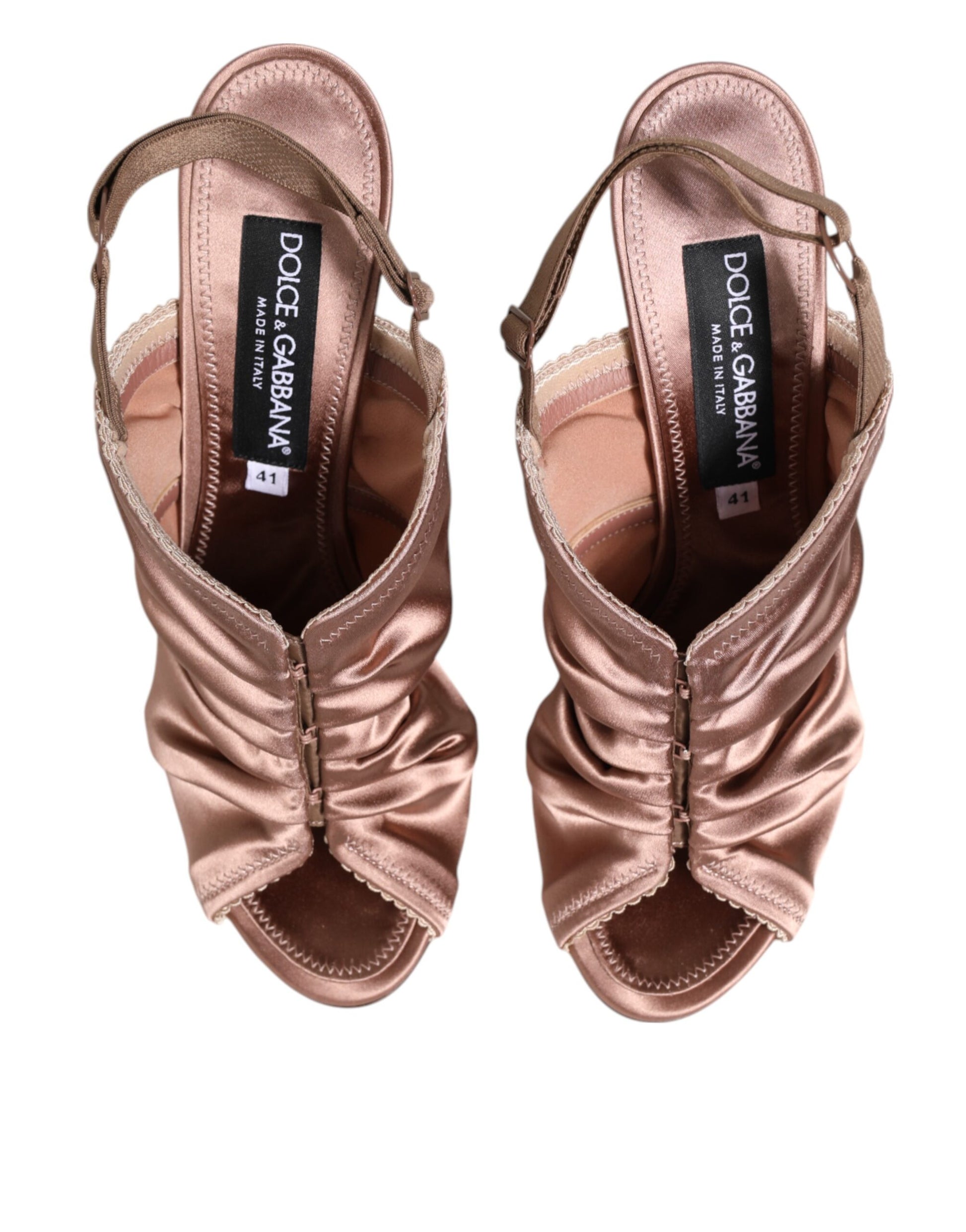 Dolce & Gabbana Brown High Heel for Women side view