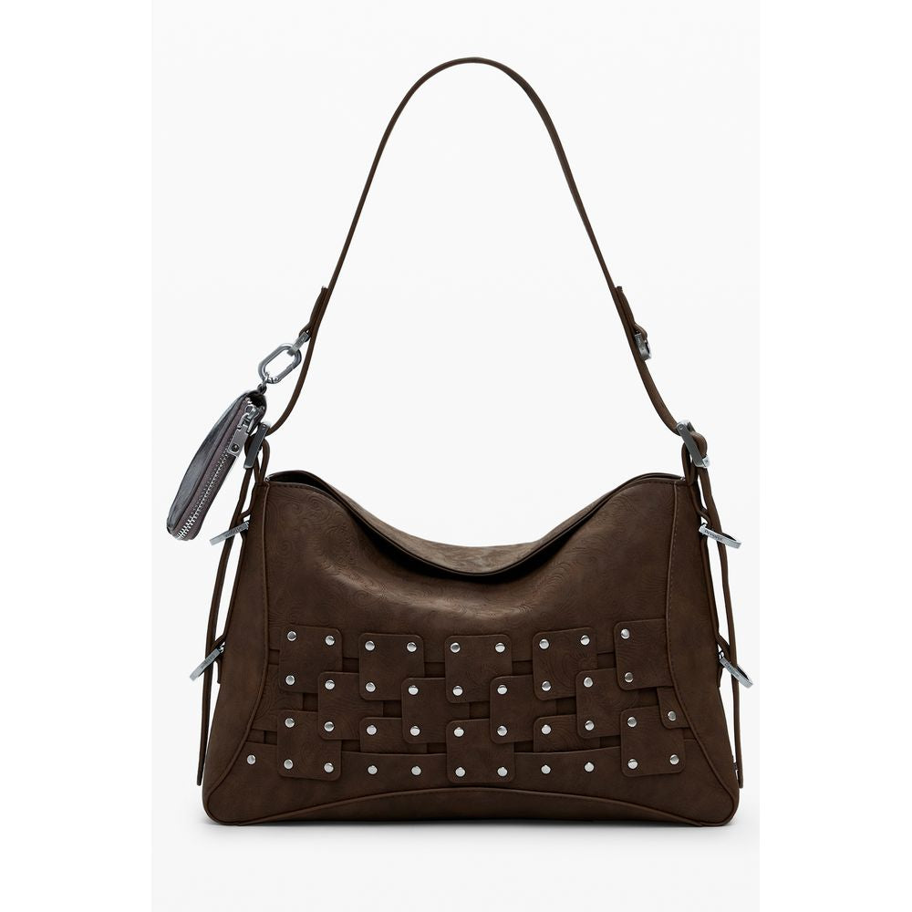 Sac à main femme Desigual Marrone en polyuréthane