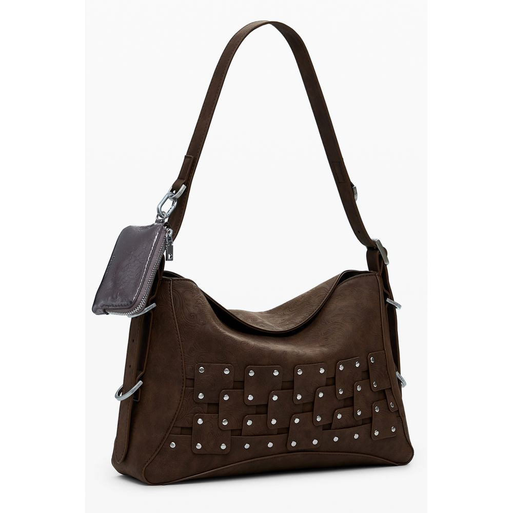 Sac à main femme Desigual Marrone en polyuréthane