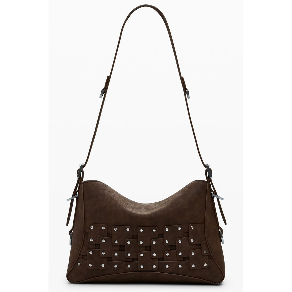 Sac à main femme Desigual Marrone en polyuréthane