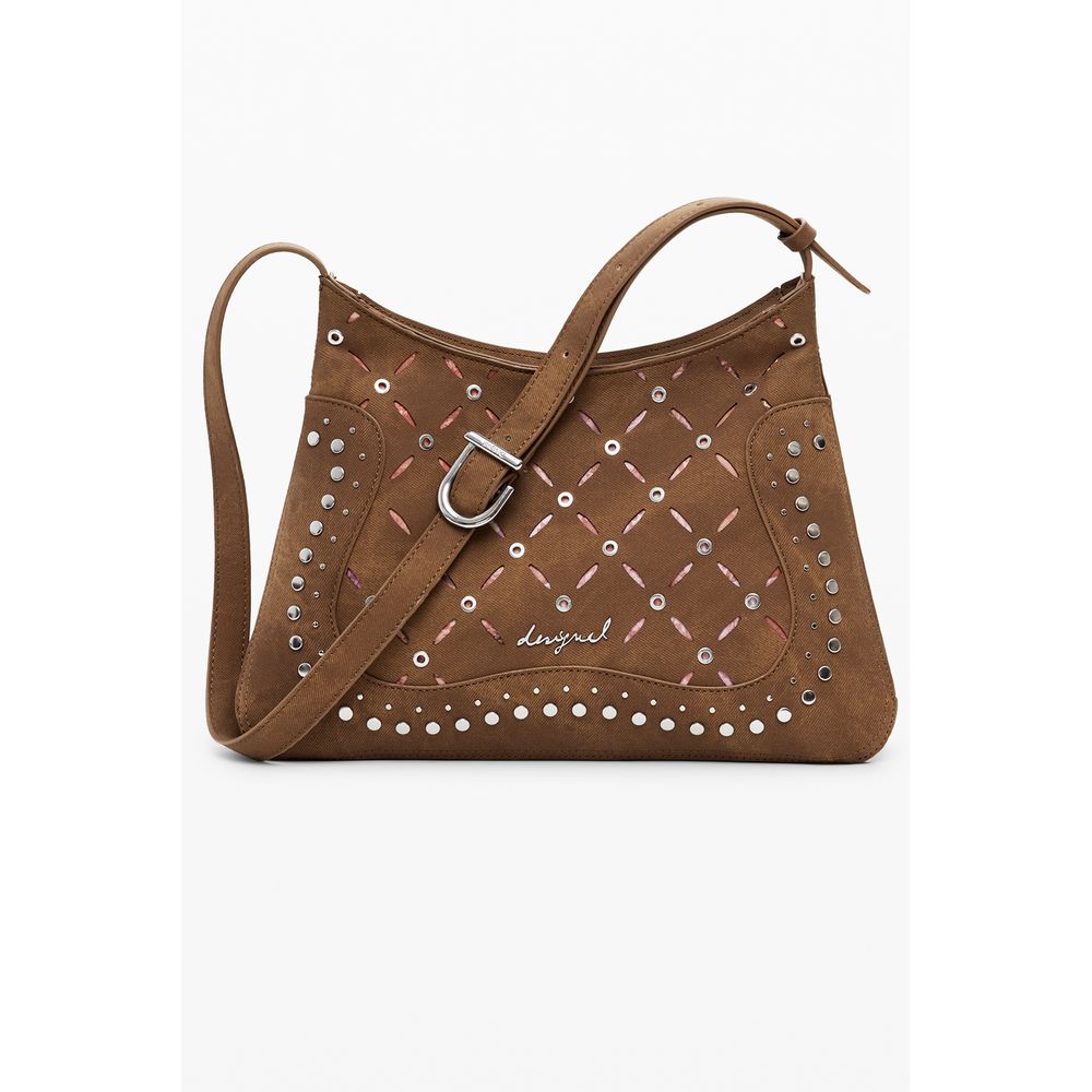 Sac à dos Desigual Marrone en polyuréthane pour femme