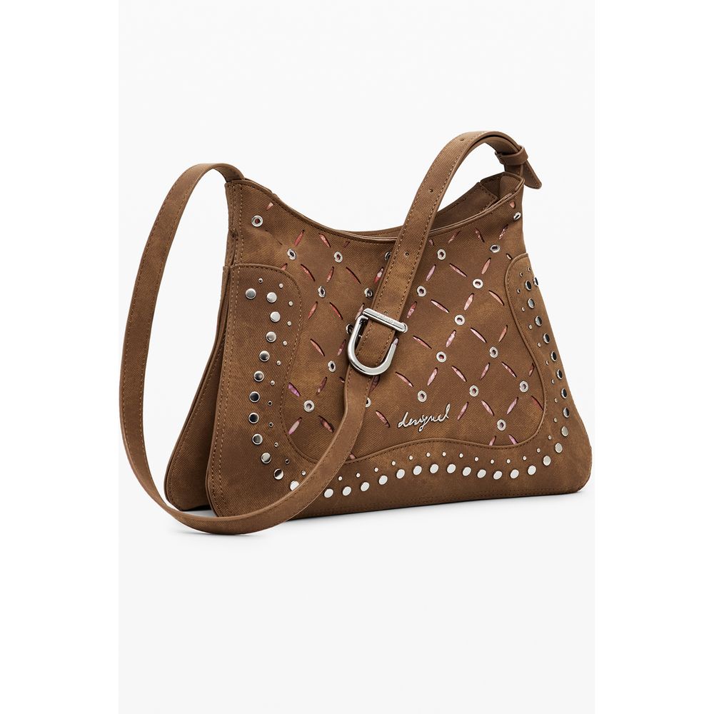 Sac à dos Desigual Marrone en polyuréthane pour femme