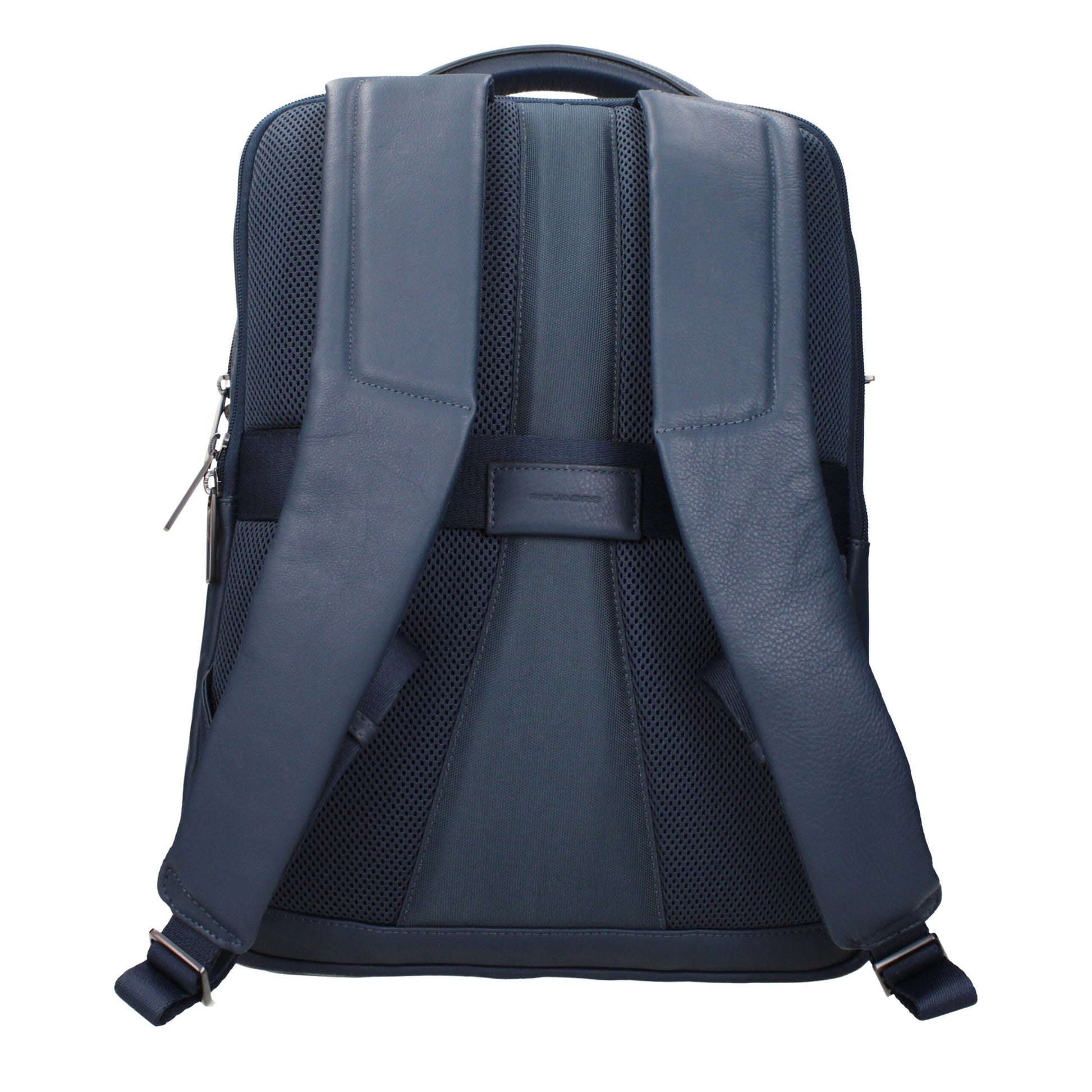 Piquadro Blue Leather Backpack